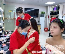 深圳零基础学化妆培训去哪个学校好-半永久化妆